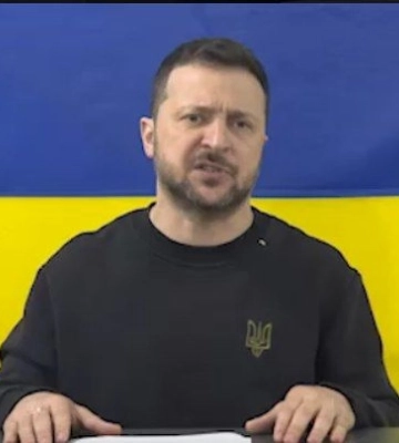 Зеленський виступив на засіданні Ради &quot;Україна – НАТО&quot;: &quot;путіна треба спустити з неба на землю&quot;