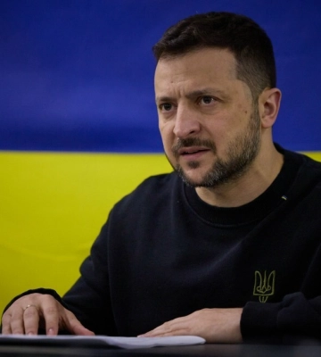 Зеленський виступив на засіданні Ради &quot;Україна – НАТО&quot;: &quot;путіна треба спустити з неба на землю&quot;