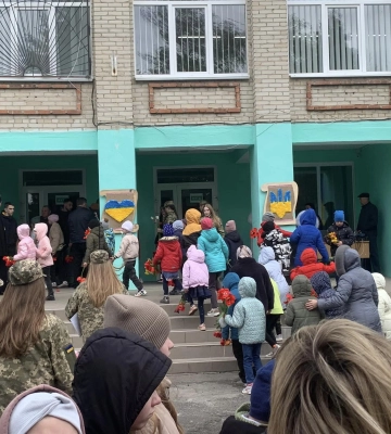 У Рівному відкрили дошку пам`яті на честь загиблого під час контрнаступу молодого воїна