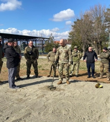 Волинські піротехніки переймали досвід від Командування армії США 
