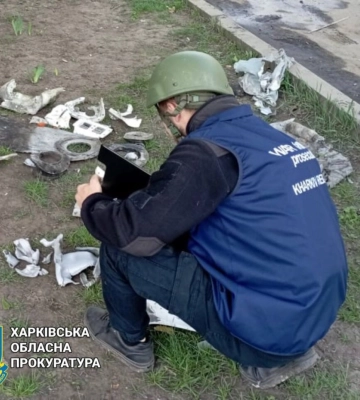 Враг сбросил взрывчатку на Харьковщине, ранение получил водитель скорой помощи