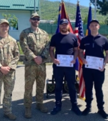 Піротехніки з Луцька вчились розміновування у Командування армії США