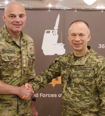 Сирський обговорив нагальні потреби ЗСУ з командувачем оборони Данії
