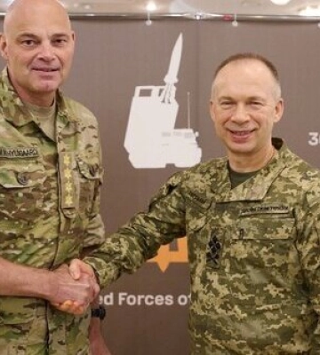 Сирський і командувач оборони Данії у Києві обговорили нагальні потреби ЗСУ