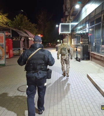 У Черкасах перевірили майже 60 осіб під час комендантської години: виявили вісім порушників