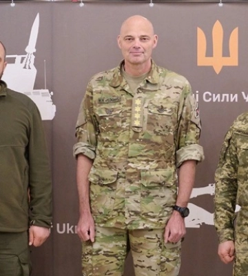 Главнокомандующий армией Дании посетил Украину