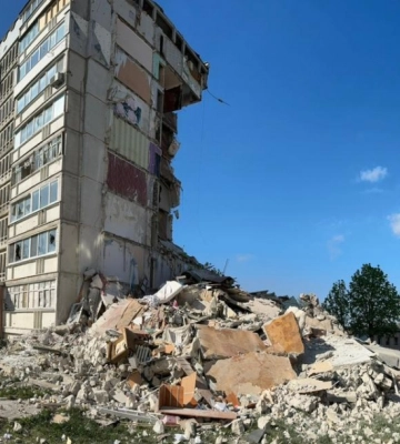 Окупанти обстріляли Вовчанськ на Харківщині: загинув чоловік, поранено жінку. Фото