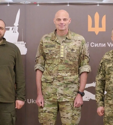 Сирський обговорив нагальні потреби ЗСУ з командувачем оборони Данії