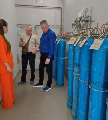 У відомій лікарні на Одещині модернізують кисневу станцію