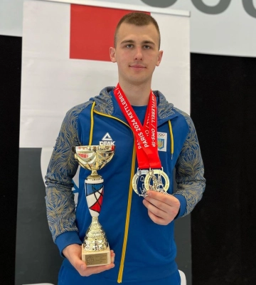 Полтавський рятувальник посів друге місце на Чемпіонаті Європи з гирьового спорту