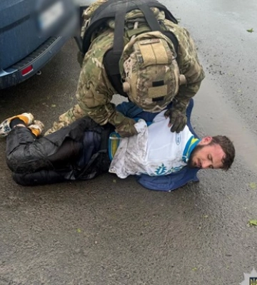 Розстріл поліцейських: з&#039;явилося відео затримання нападників