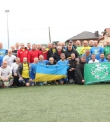 Команда з Луцька вийшла у фінал Чемпіонату України з футболу серед ветеранів 55+
