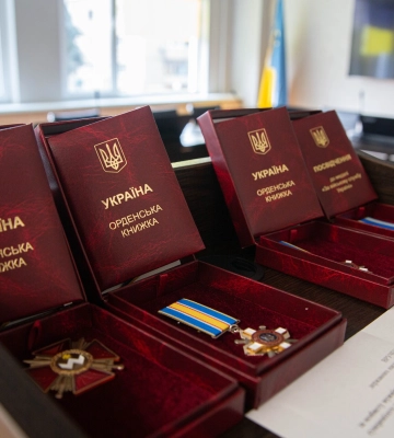 Офіцерів із Черкащини відзначили орденами