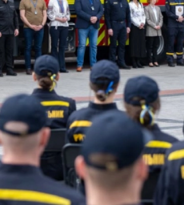 Лави підрозділів ДСНС поповнили ще 125 лейтенантів, які закінчили Львівський університет БЖД (ФОТО)