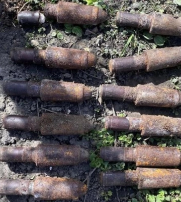 У селі на Рівненщині знайшли гвинтівкові гранати часів Другої світової