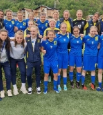 Футболістка з Костополя дебютувала за національну збірну України WU-16