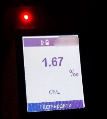У Луцьку вночі зловили п&#039;яну 23-річну водійку 