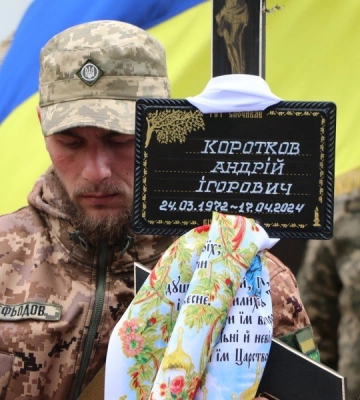 У Полтаві попрощалися з трьома полеглими військовими