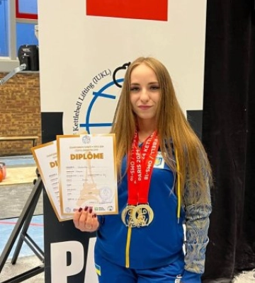 Спортсмени з Житомирщини вибороли нагороди на чемпіонаті Європи з гирьового спорту