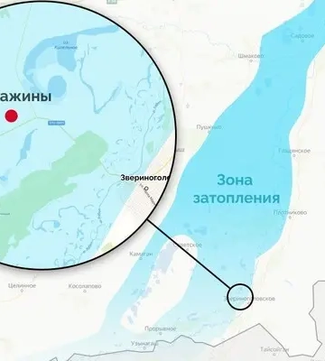 В Росії повінь затопила уранове родовище