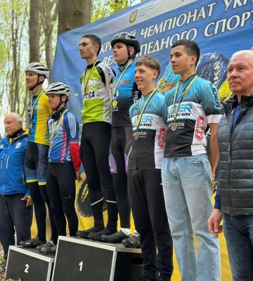 Мукачівські велосипедисти здобули призові місця на Чемпіонаті України