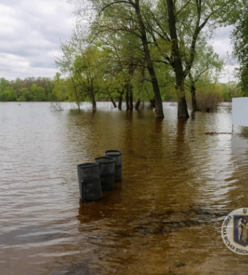 За останню добу рівень Дніпра в межах Києва піднявся на 67 см – КМВА