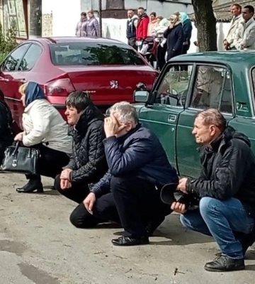 На Вінниччині прощаються із поліцейським Максимом Зарецьким, якого розстріляли 20 квітня