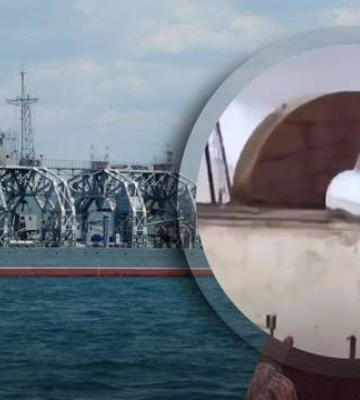 Могли целиться в ракетоносители рядом: где поразили вражеский корабль "Коммуна"