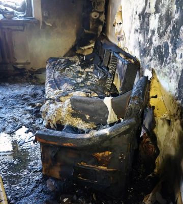 На пожежі у Харкові вогнеборці врятували двох людей, загинув чоловік 