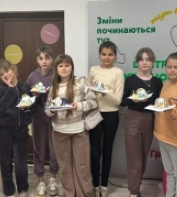 Для читачів шацької бібліотеки на Волині організували великодній майстерклас