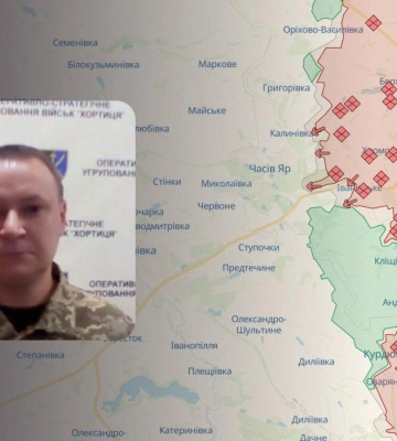 Часів Яр та околиці намагаються штурмувати близько 20−25 тисяч російських військових — речник ОСУВ Хортиця