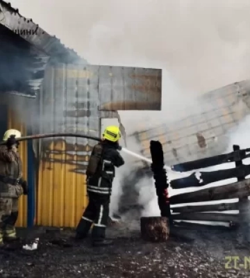 У одному з господарських магазинів Коростишева сталася пожежа: що відомо?