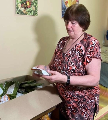 Як отримати продуктові набори для вимушених переселенців у Дніпрі