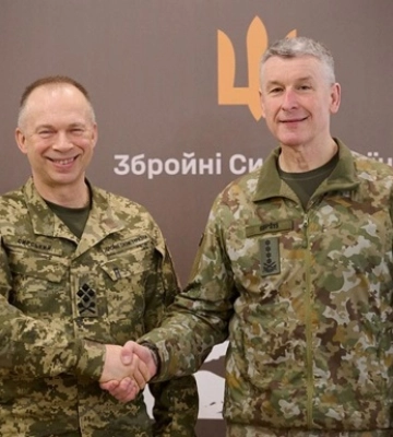 Сырский встретился с военным руководством Литвы