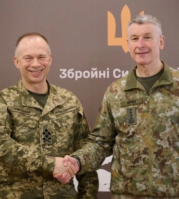 Сирський у Києві зустрівся із військовим керівництвом Литви