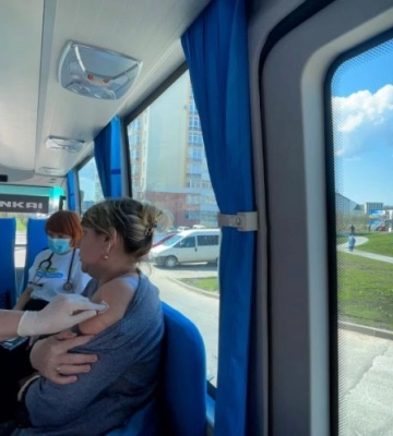 У Львові  25 – 28 квітня діятимуть мобільні пункти вакцинації. Локації