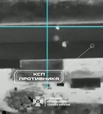 Пограничники уничтожили командно-наблюдательный пункт врага на Харьковском направлении