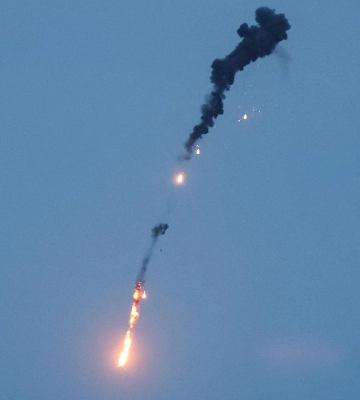 Під час повітряної тривоги росіяни атакували Полтаву
