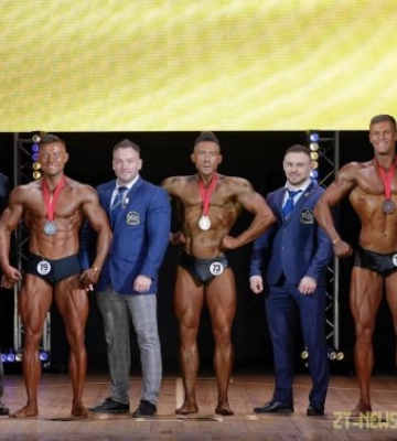 Спортсмени-бодібілдери із Житомирщини здобули золоті нагороди на чемпіонаті України