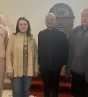Дубенський замок відвідав Посол Індії