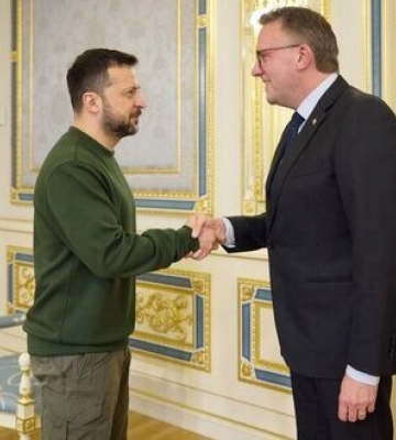 Розраховуємо на допомогу Данії в пошуку додаткових систем ППО для Миколаївщини, - Зеленський. ВIДЕО