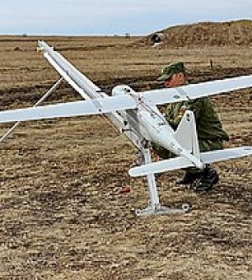 Вечером над Днепропетровщиной сбили разведывательный дрон «Орлан-10»