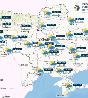 В Україні стане тепліше, але прогнозується стихійне явище: якою буде погода у Дніпрі 24 квітня