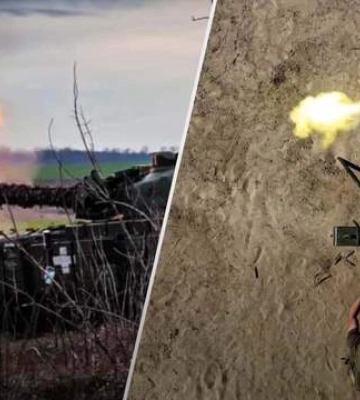 Карта боевых действий в Украине 24 апреля