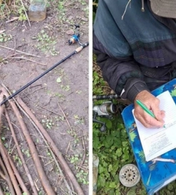 У Луцьку чоловіків покарали за рибалку в парку 