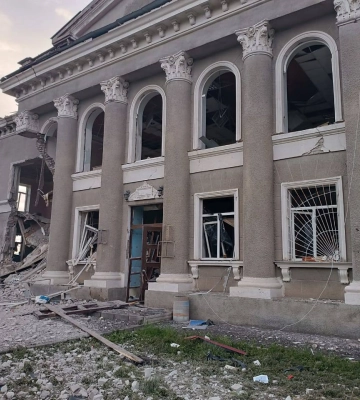 Синєгубов показав “приліт” у Золочеві та розповів про наслідки в Харкові