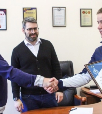 Футбольна школа «Динамо» підписала угоду про співпрацю із клубом «Талант»