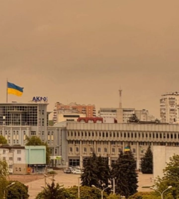 Пил із Сахари дістався території Сумщини