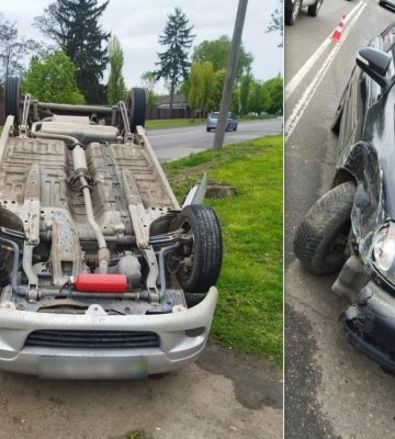 У Сумах сталася потрійна аварія