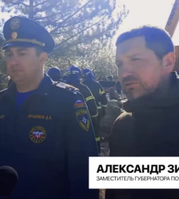 Новый зам Балицкого и коллаборант МЧСник из Мелитополя решили попиариться на смертях вояк рф в Токмаке 